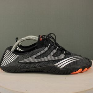 Sport E Barefoot Shoes Mens 10 Black Mesh Minimalist Trail Sneakers